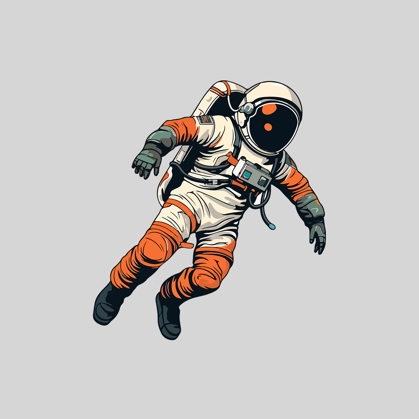 SPACE MAN Relaxed Fit Sweatshirt