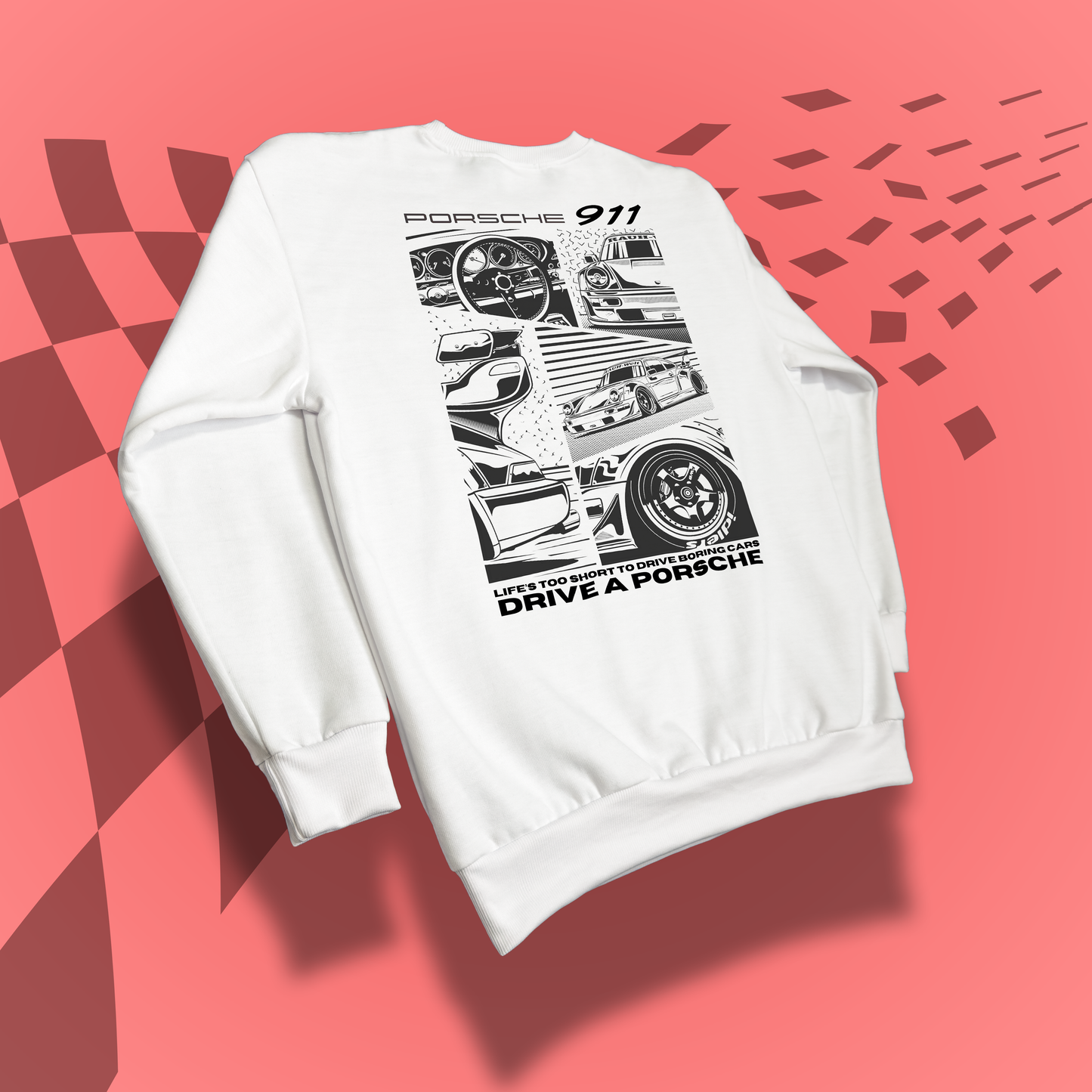 PORSCHE 911 Relaxed Fit Sweatshirt