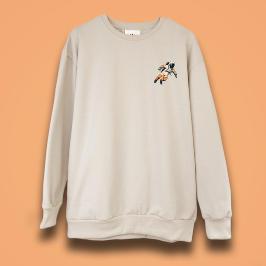 SPACE MAN Relaxed Fit Sweatshirt