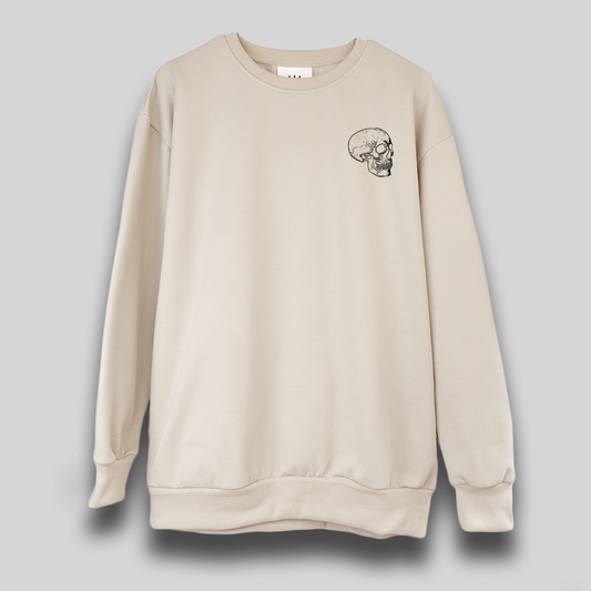 SKULL Relaxed Fit Sweatshirt